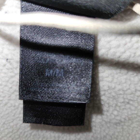 North Face Jacket Womens Medium Beige Fleece Full Zip Outdoors Pockets Warm - Picture 7 of 13